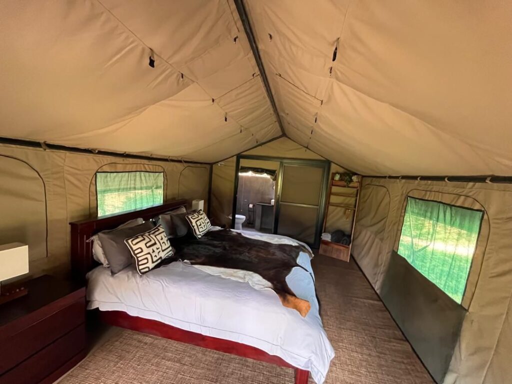 Luxury King Size Safari Tent